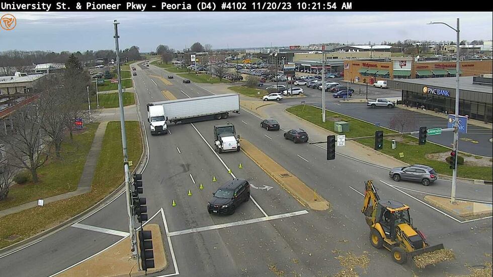 IDOT University and Pioneer Parkway