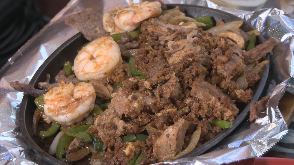 Victor's Fajitas at Hacienda Mexican Grill and Cantina