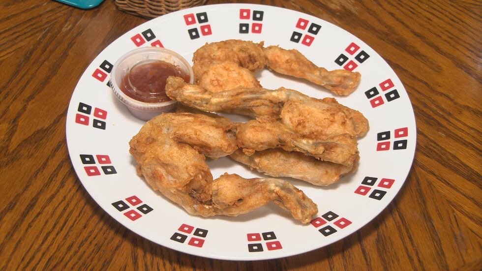 Frog legs at Club Phoenix II in Bartonville