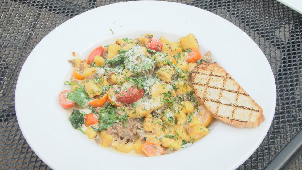 Italian Butternut Squash Gnocchi at Medici in Uptown Normal.