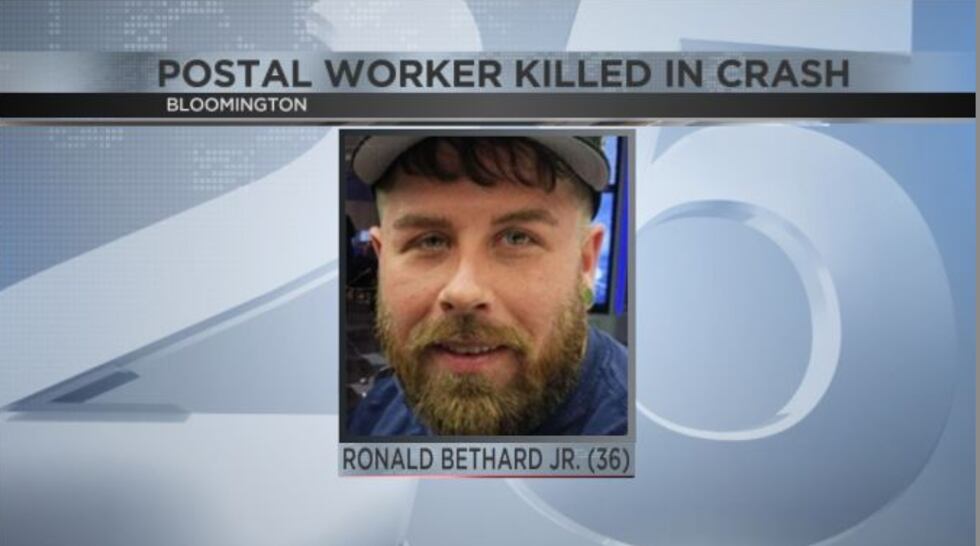 Postal carrier Ronald Bethard Jr. of Pontiac