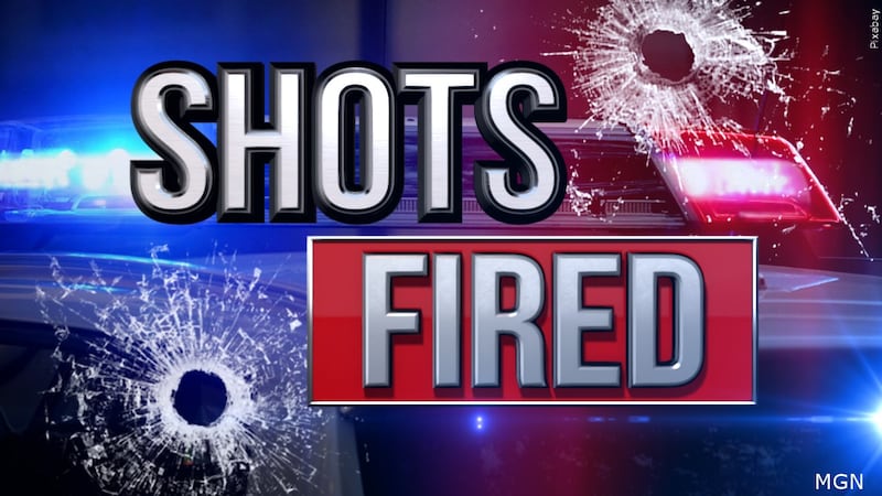 Shots fired in the 700 block of Vine Street in Peoria about 7:15 p.m. Wednesday