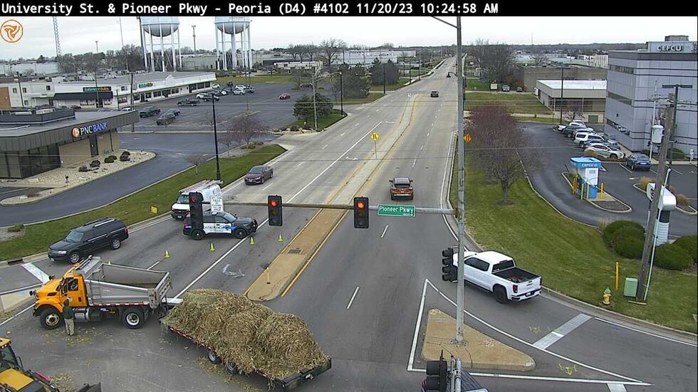 IDOT University and Pioneer Parkway